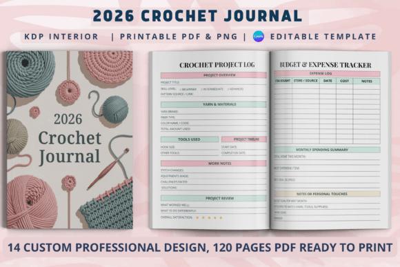 2026 Crochet Journal KDP Interior