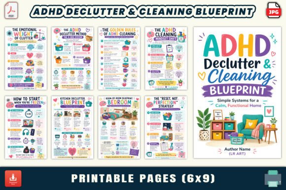 ADHD Declutter Cleaning Blueprint
