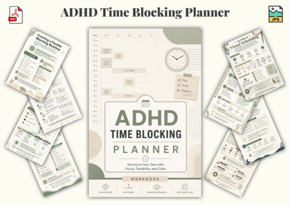 ADHD Time Blocking Planner: A Flexible Tool for Structured Productivity