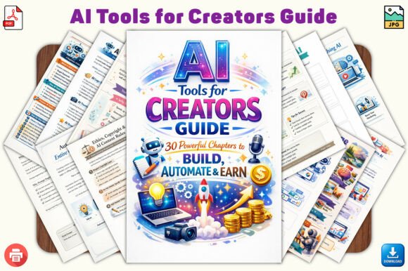 AI Tools for Creators Guide: Create Faster, Earn Smarter, Grow with AI