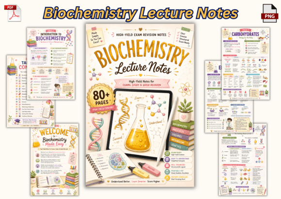 Biochemistry Lecture Notes: A Practical Study Guide for Science Students