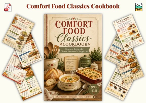 Comfort Food Classics Cookbook: A Timeless Resource for Modern Home Cooks