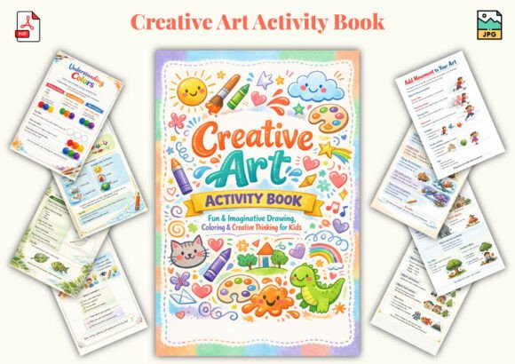 Creative Art Activity Book for Kids: A Guide to Choosing the Right Resource