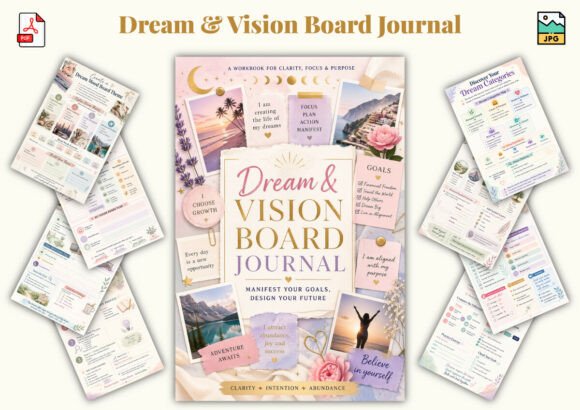 Dream Vision Board Journal: A Tool for Goal Clarity and Personal Growth