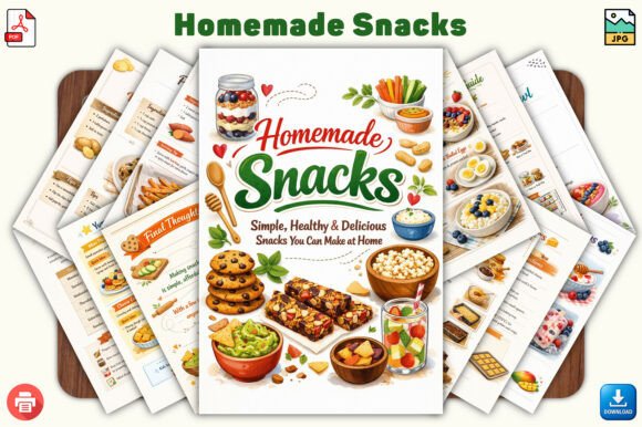Enjoy Homemade Snacks with Simple, Healthy Recipes