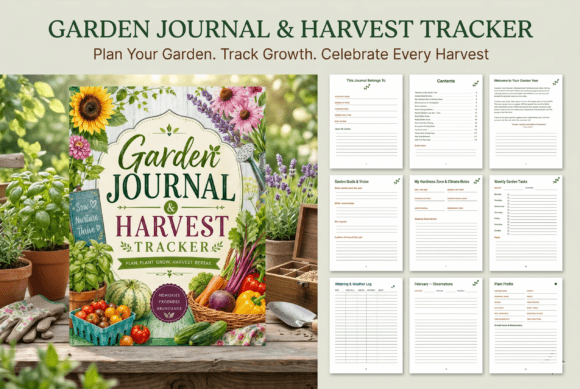 Garden Journal Harvest Tracker: A Comprehensive Tool for Organized Gardening Success
