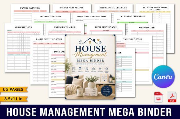 House Management Mega Binder