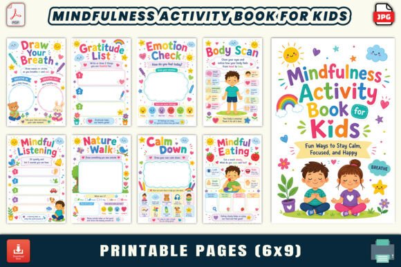 Mindfulness Activity Book for Kids