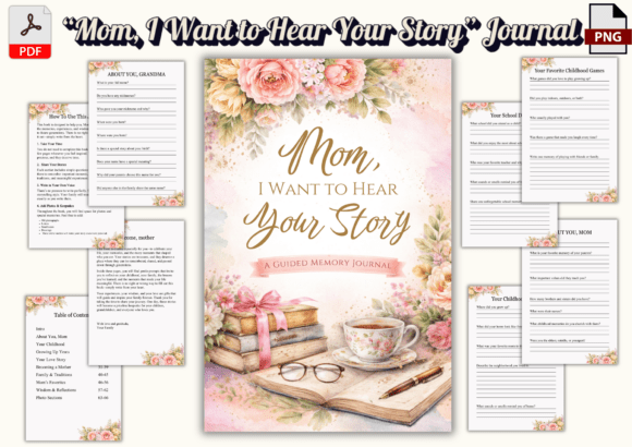 Mom, I Want to Hear Your Story Journal