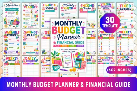 Monthly Budget Planner Financial Guide