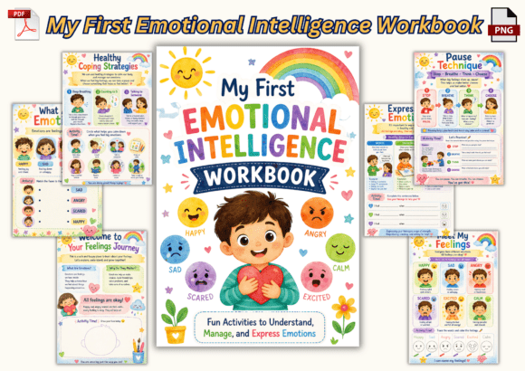 My First Emotional Intelligence Workbook: A Guide for Parents and Educators