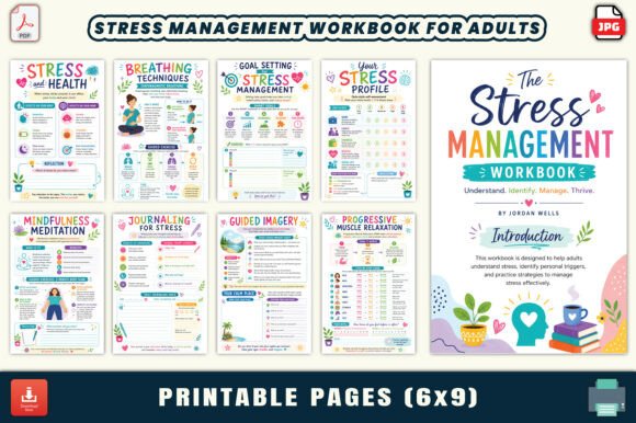 Stress Management Workbook for Adults: A Practical Guide to Managing Modern Life