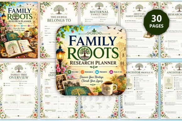 The Family Roots Research Planner: A Practical Tool for Organized Genealogy Work