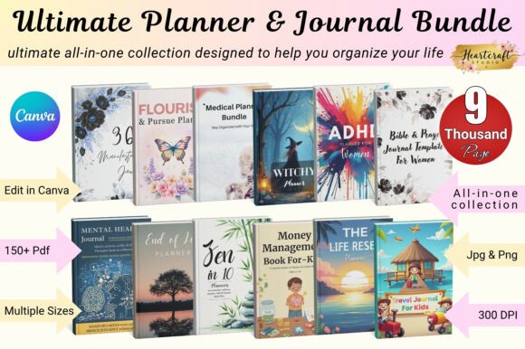 Ultimate Planner Journal Bundle